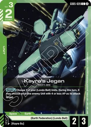 Kayra's Jegan - Freedom Ascension (GD05-028) | Grognard Games