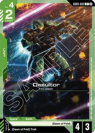 Desultor - Freedom Ascension (GD05-032) | Grognard Games