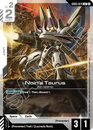 Noin's Taurus - Freedom Ascension (GD05-074) | Grognard Games