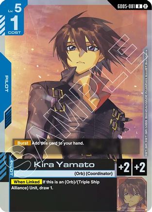 Kira Yamato - Freedom Ascension (GD05-081) Holofoil | Grognard Games