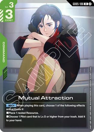 Mutual Attraction - Freedom Ascension (GD05-106) Holofoil | Grognard Games
