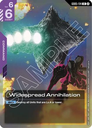 Widespread Annihilation - Freedom Ascension (GD05-114) Holofoil | Grognard Games