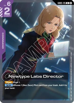 Newtype Labs Director - Freedom Ascension (GD05-115) | Grognard Games