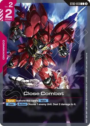 Close Combat - Deck Build Box Freedom Ascension (ST03-013) | Grognard Games
