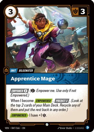 Apprentice Mage (047/166) - Vendetta | Grognard Games