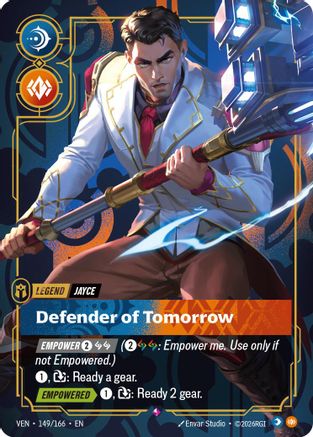 Jayce - Defender of Tomorrow (149/166) - Vendetta Foil | Grognard Games