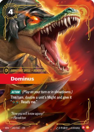 Dominus (142/166) - Vendetta Foil | Grognard Games