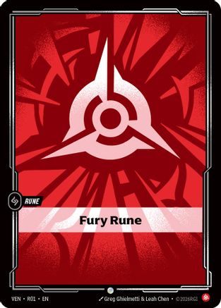 Fury Rune (R01) - Vendetta | Grognard Games