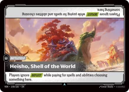 Heisho, Shell of the World (158/166) - Vendetta Foil | Grognard Games