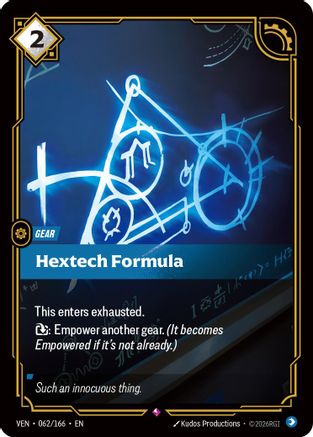 Hextech Formula (062/166) - Vendetta Foil | Grognard Games