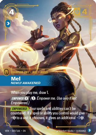 Mel - Newly Awakened (069/166) - Vendetta Foil | Grognard Games