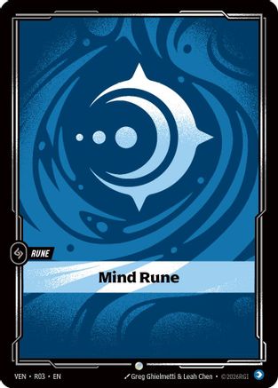Mind Rune (R03) - Vendetta | Grognard Games