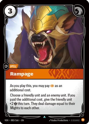 Rampage (083/166) - Vendetta | Grognard Games