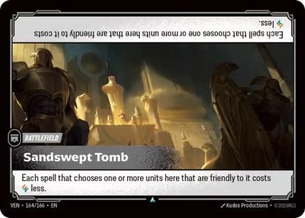 Sandswept Tomb (164/166) - Vendetta Foil | Grognard Games