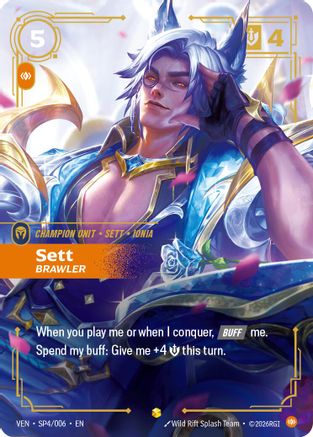Sett - Brawler (SP4/006) - Vendetta Foil | Grognard Games
