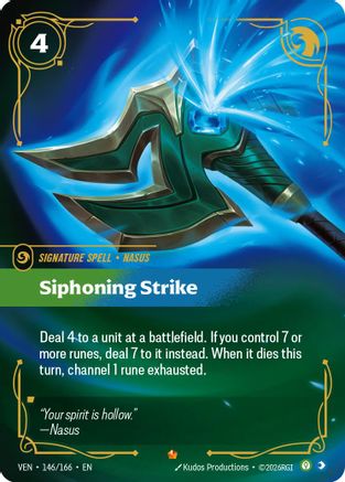 Siphoning Strike (146/166) - Vendetta Foil | Grognard Games