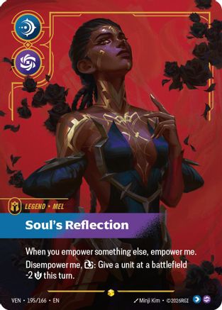 Mel - Soul's Reflection (Overnumbered) (195/166) - Vendetta Foil | Grognard Games