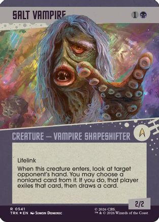 Salt Vampire (Showcase) (Surge Foil) (TRK-541) - Star Trek Foil | Grognard Games