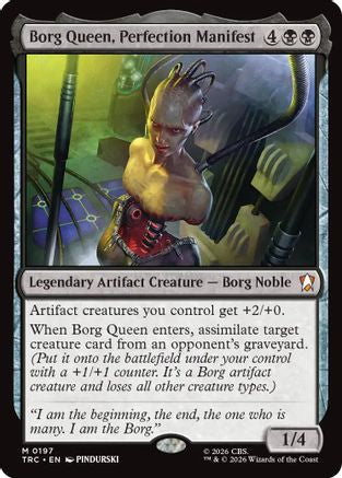 Borg Queen, Perfection Manifest (TRC-197) - Commander: Star Trek | Grognard Games