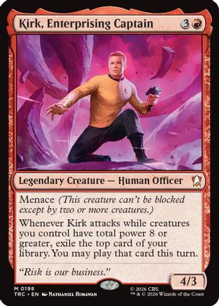Kirk, Enterprising Captain (TRC-198) - Commander: Star Trek | Grognard Games