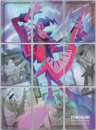 Powerline - World's Greatest Rock Star Puzzle Insert (Set of 9)  - Fabled | Grognard Games