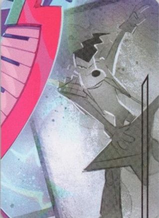 Powerline - World's Greatest Rock Star Puzzle Insert (Middle Right)  - Fabled | Grognard Games