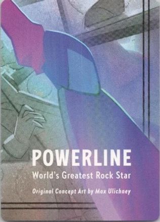 Powerline - World's Greatest Rock Star Puzzle Insert (Bottom Right)  - Fabled | Grognard Games