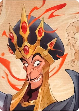 Reign of Jafar Puzzle Insert (Version 2 of 2) (Top Middle)  - Reign of Jafar | Grognard Games