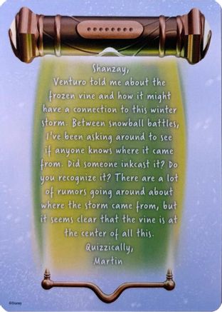 Winterspell Lore Card (8 of 9)  - Winterspell | Grognard Games