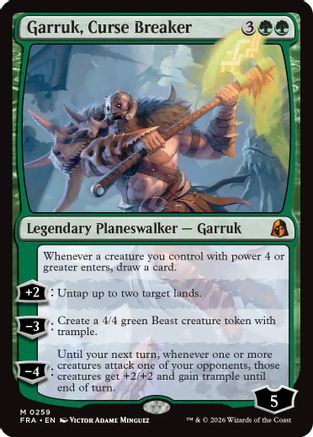 Garruk, Curse Breaker (FRA-259) - Reality Fracture Foil | Grognard Games