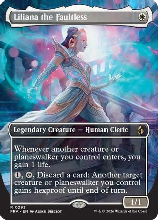Liliana the Faultless (Borderless) (FRA-293) - Reality Fracture | Grognard Games