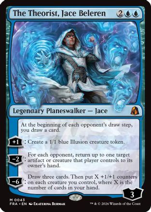 The Theorist, Jace Beleren (FRA-043) - Reality Fracture Foil | Grognard Games