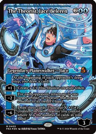 The Theorist, Jace Beleren (Showcase) (FRA-405) - Reality Fracture Foil | Grognard Games