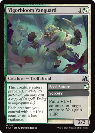 Vigorbloom Vanguard (FRA-161) - Reality Fracture Foil | Grognard Games
