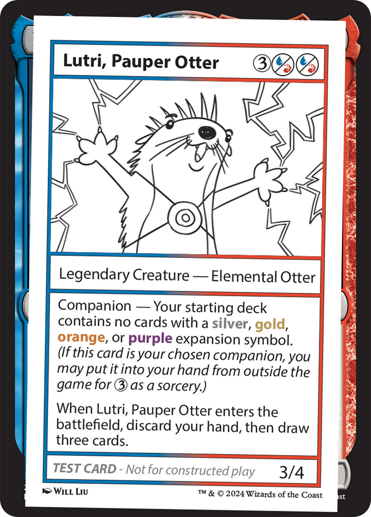 Lutri, Pauper Otter [Mystery Booster 2 Playtest Cards] | Grognard Games