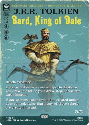 Bard, King of Dale (Borderless) (HOB-244) - The Hobbit | Grognard Games