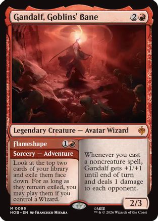 Gandalf, Goblins' Bane (HOB-096) - The Hobbit Foil | Grognard Games