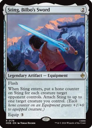 Sting, Bilbo's Sword (HOB-178) - The Hobbit Foil | Grognard Games