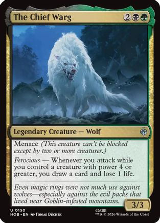 The Chief Warg (HOB-150) - The Hobbit | Grognard Games