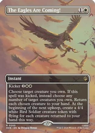 The Eagles Are Coming! (Borderless) (HOB-205) - The Hobbit Foil | Grognard Games