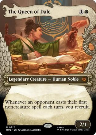 The Queen of Dale (Showcase) (HOB-217) - The Hobbit Foil | Grognard Games