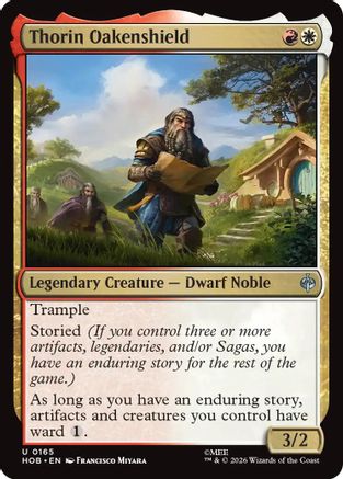 Thorin Oakenshield (HOB-165) - The Hobbit Foil | Grognard Games