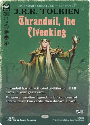 Thranduil, the Elvenking (Borderless) (HOB-246) - The Hobbit | Grognard Games