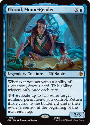Elrond, Moon-Reader (HOB-036) - The Hobbit Foil | Grognard Games