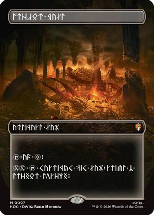 Treasure Vault (Borderless) (Dwarvish) (HOC-097) - The Hobbit: Eternal-Legal | Grognard Games