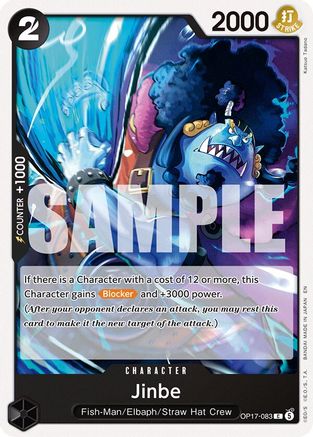 Jinbe (OP17-083) - The World's Strongest Warriors | Grognard Games