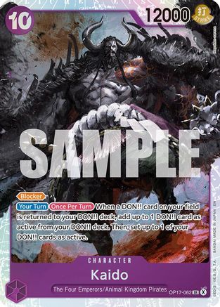Kaido (062) (OP17-062) - The World's Strongest Warriors Foil | Grognard Games