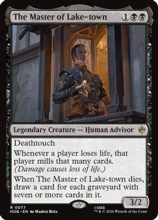 The Master of Lake-town (HOB-077) - The Hobbit Foil | Grognard Games