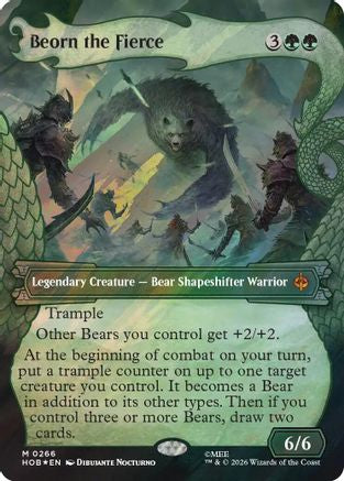 Beorn the Fierce (Showcase) (Surge Foil) (HOB-266) - The Hobbit Foil | Grognard Games