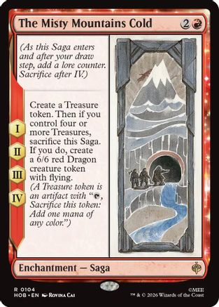 The Misty Mountains Cold (HOB-104) - The Hobbit | Grognard Games